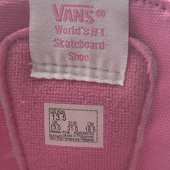 VANS Sk8-Hi Zip Kids Size 13.5 Digi Unicorn VN0A4BUXUY3 New Easy On & Off - Picture 7 of 8